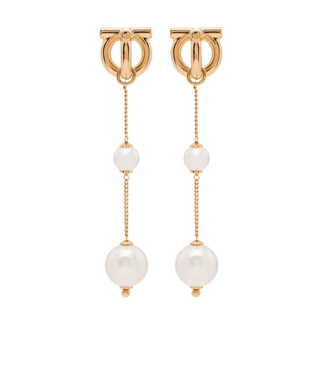 FERRAGAMO Золотые серьги, фото 1
