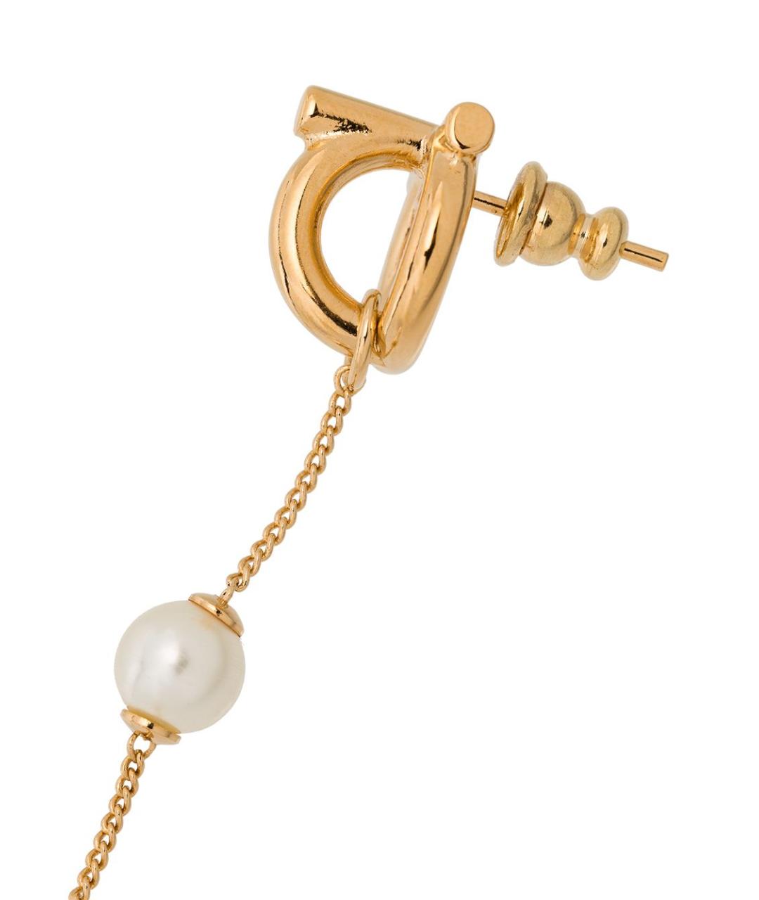 FERRAGAMO Золотые серьги, фото 3