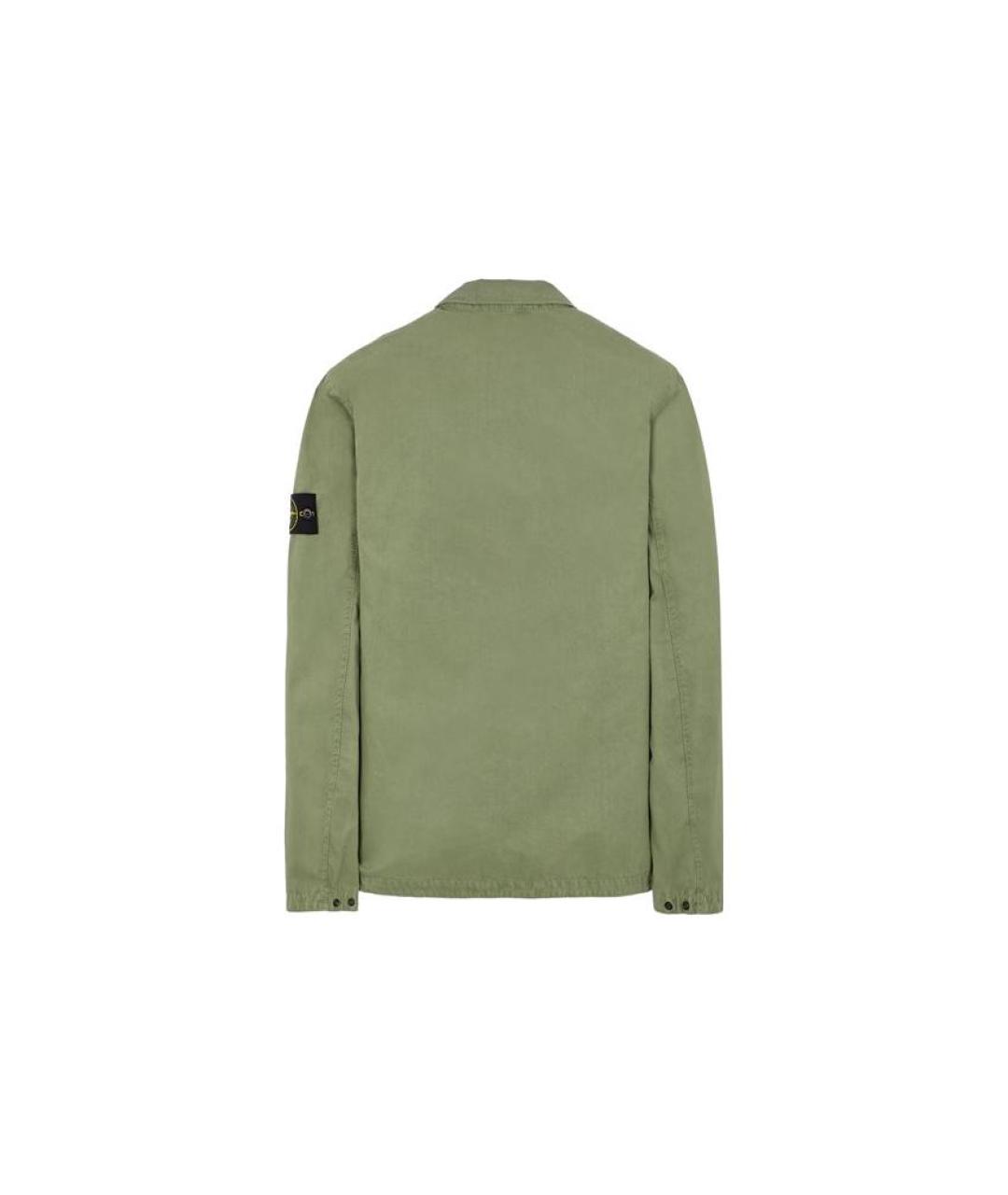 STONE ISLAND Зеленая куртка, фото 2