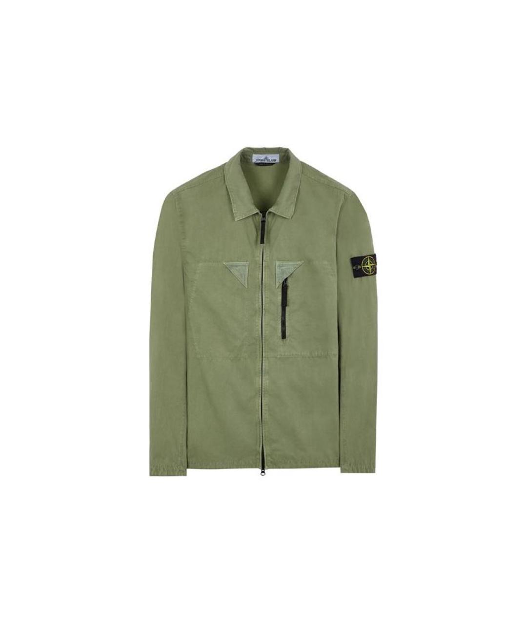STONE ISLAND Зеленая куртка, фото 1