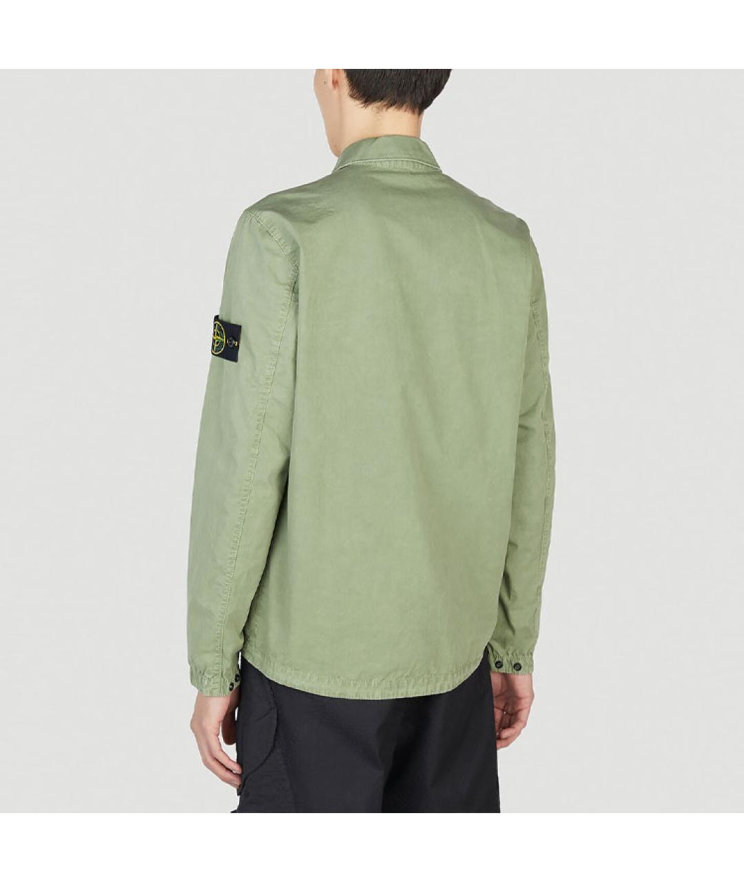 STONE ISLAND Зеленая куртка, фото 6