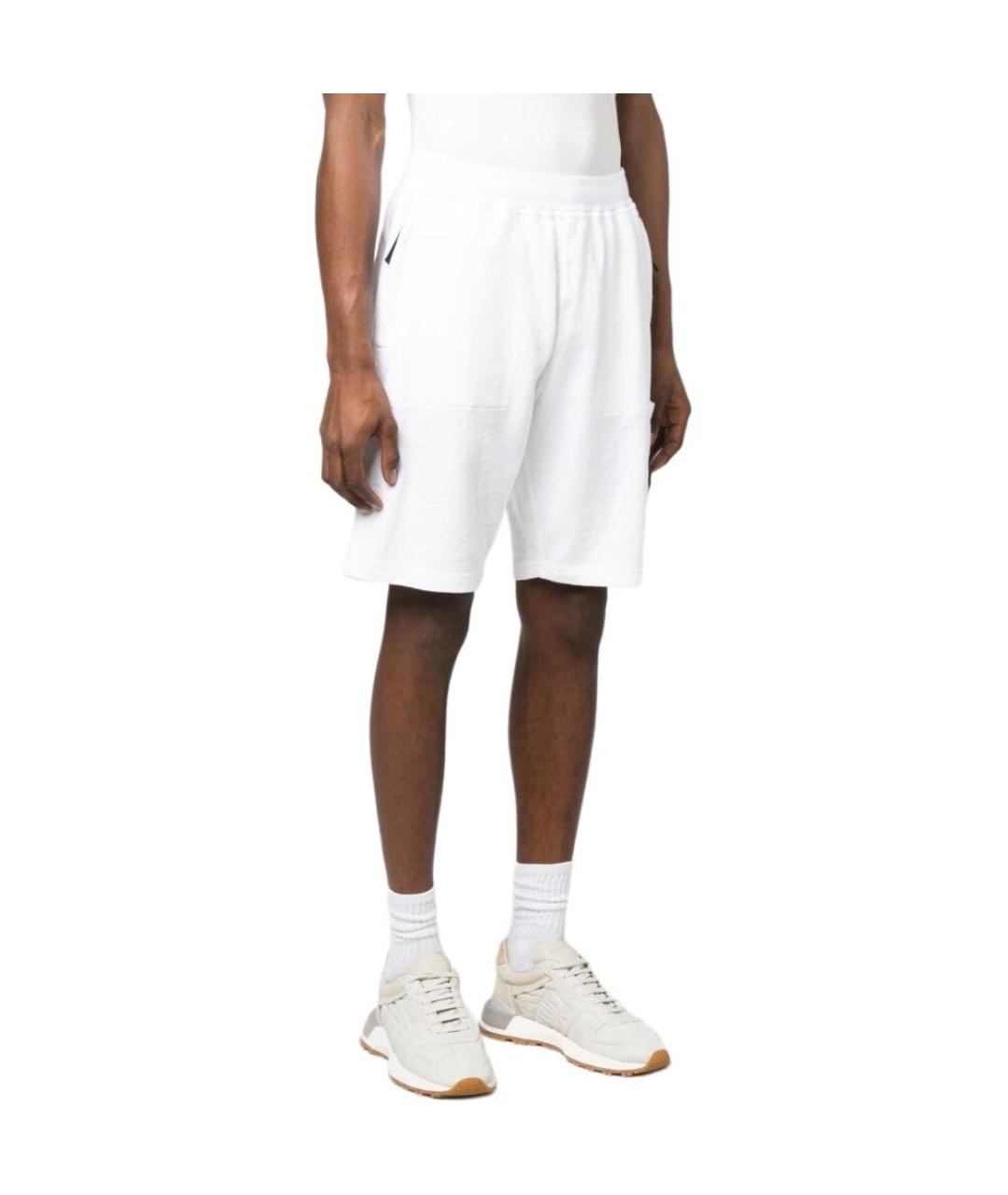 STONE ISLAND Белые шорты, фото 3