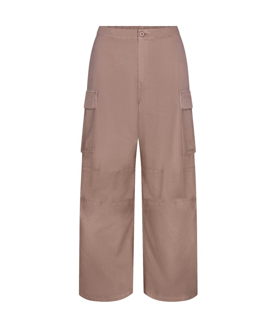 SKIMS Бежевые прямые брюки, фото 1