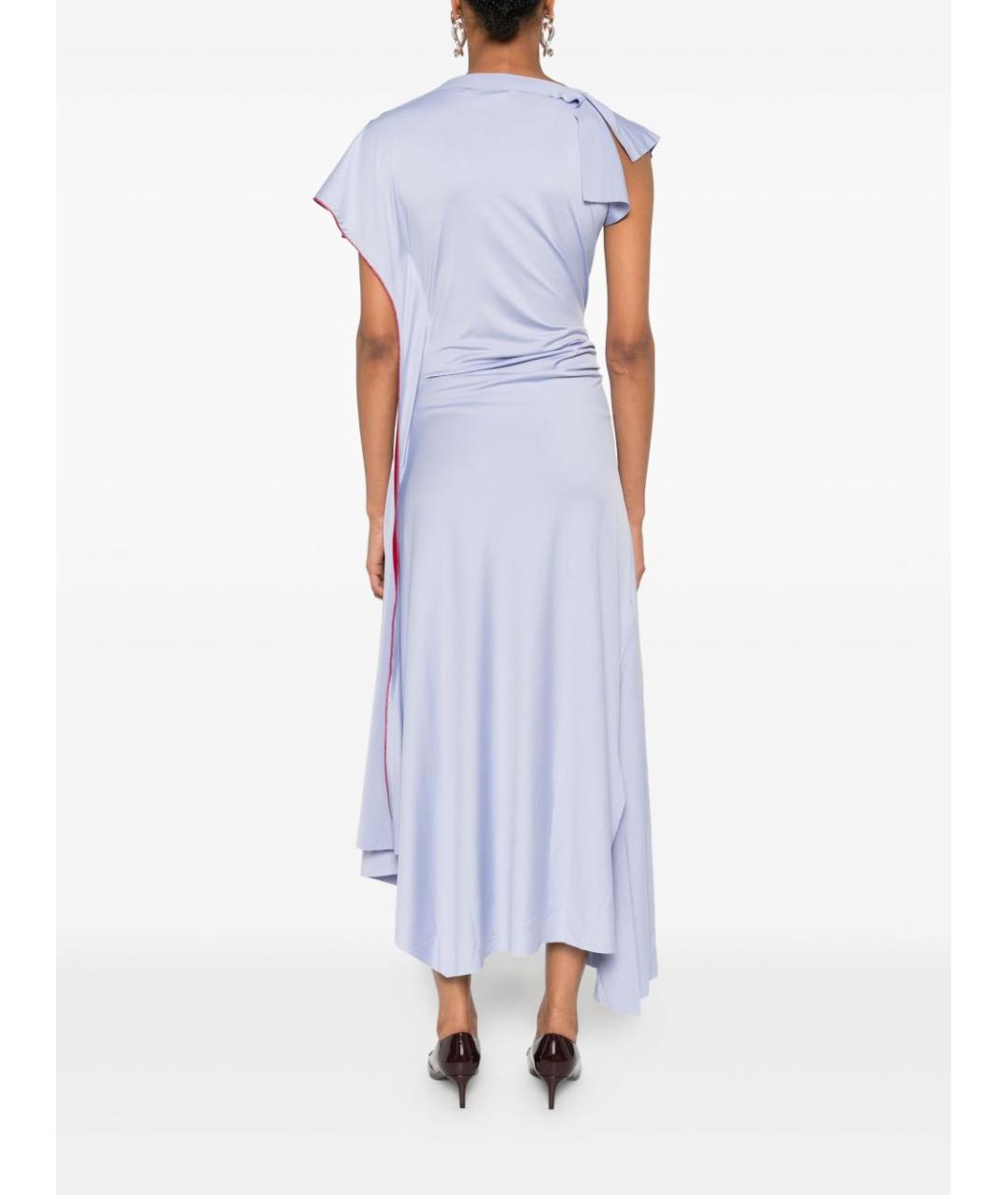 VICTORIA BECKHAM Фиолетовое коктейльное платье, фото 4