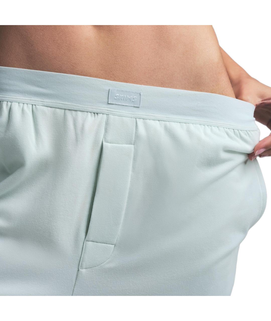 SKIMS Голубые прямые брюки, фото 4