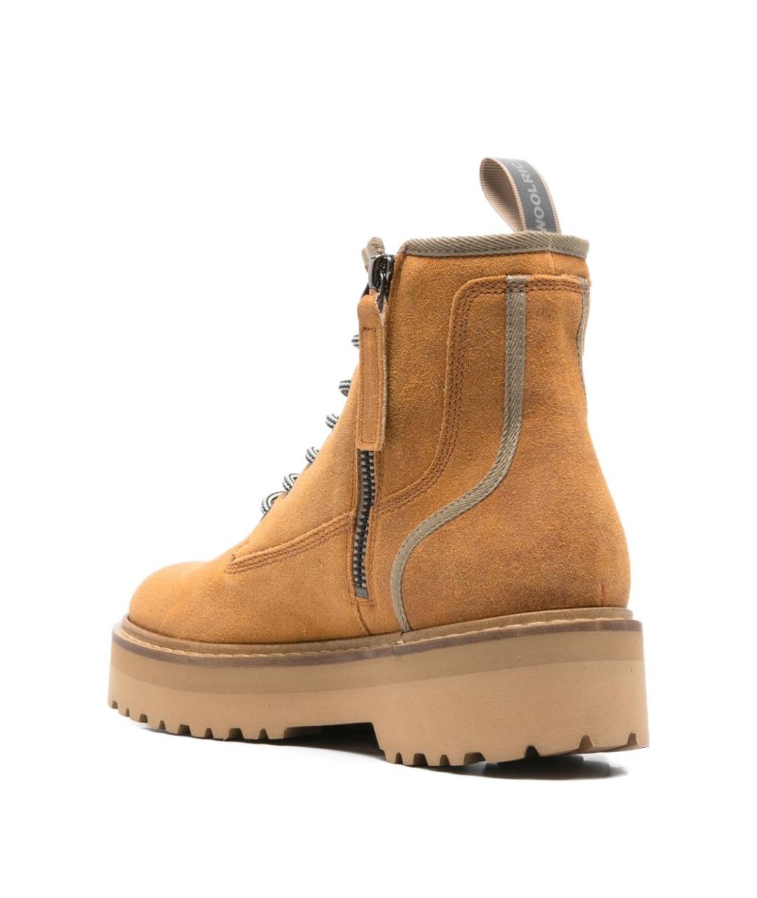 WOOLRICH Горчичные сапоги, фото 2