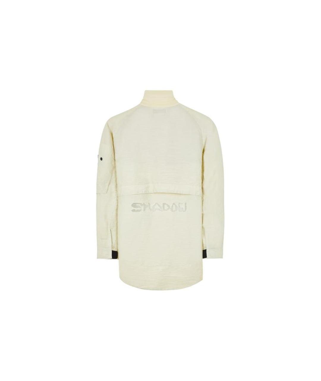 STONE ISLAND Бежевая хлопковая куртка, фото 2