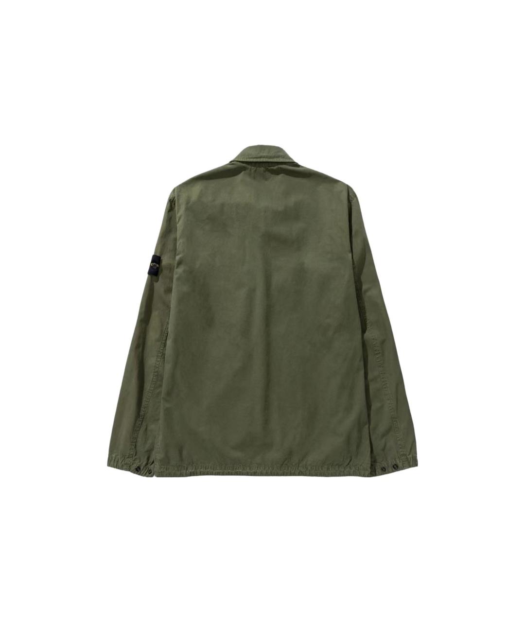 STONE ISLAND Зеленая куртка, фото 2