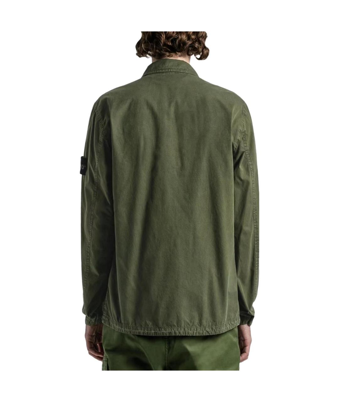 STONE ISLAND Зеленая куртка, фото 5