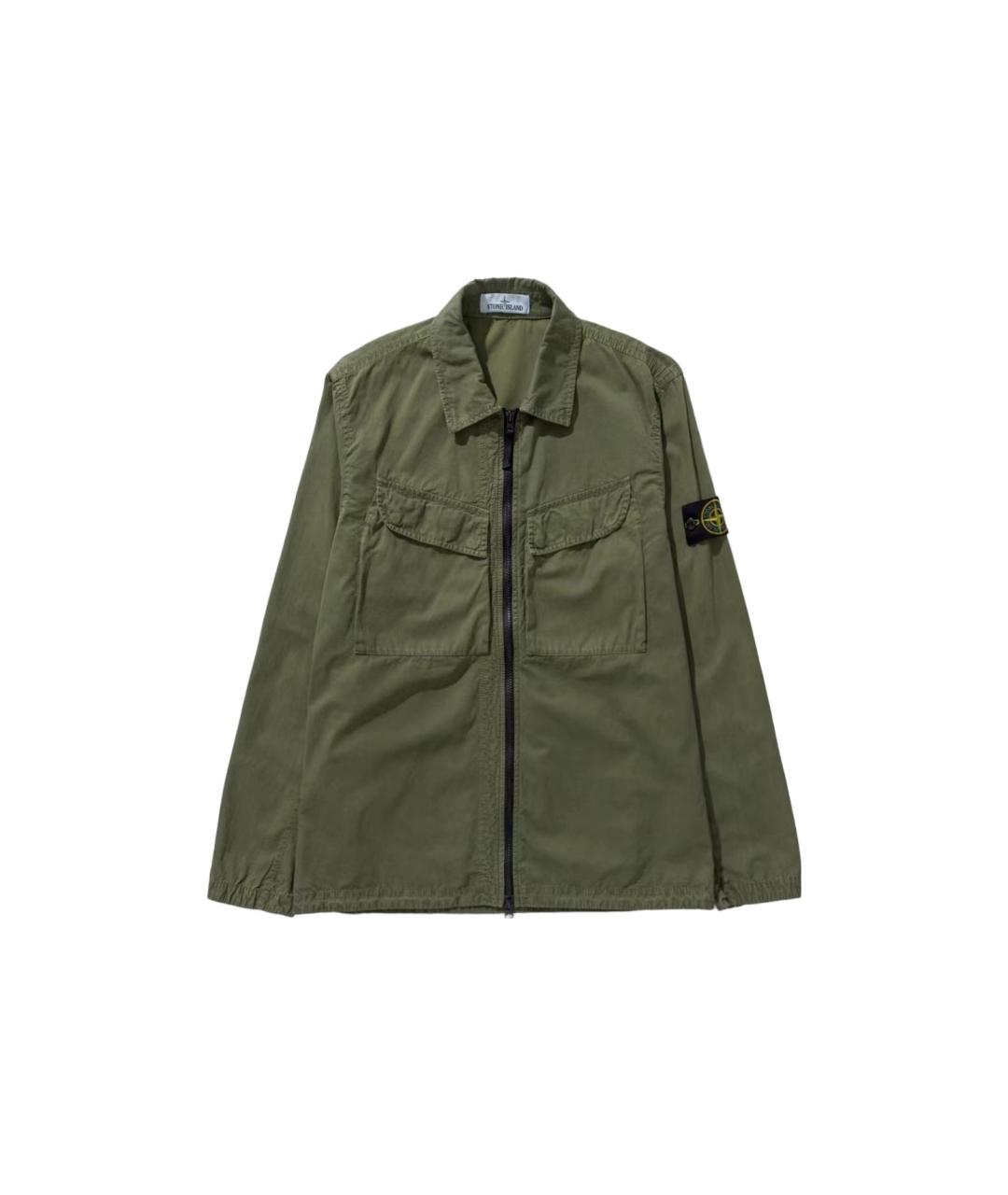 STONE ISLAND Зеленая куртка, фото 1