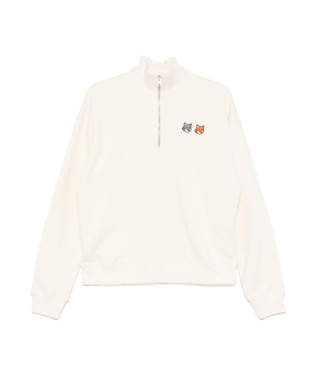 MAISON KITSUNE Белый джемпер / свитер, фото 1