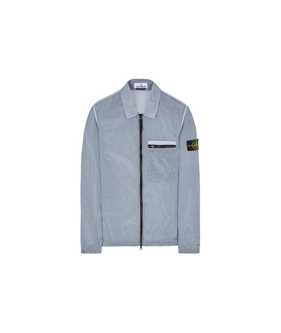 STONE ISLAND Голубая куртка, фото 1