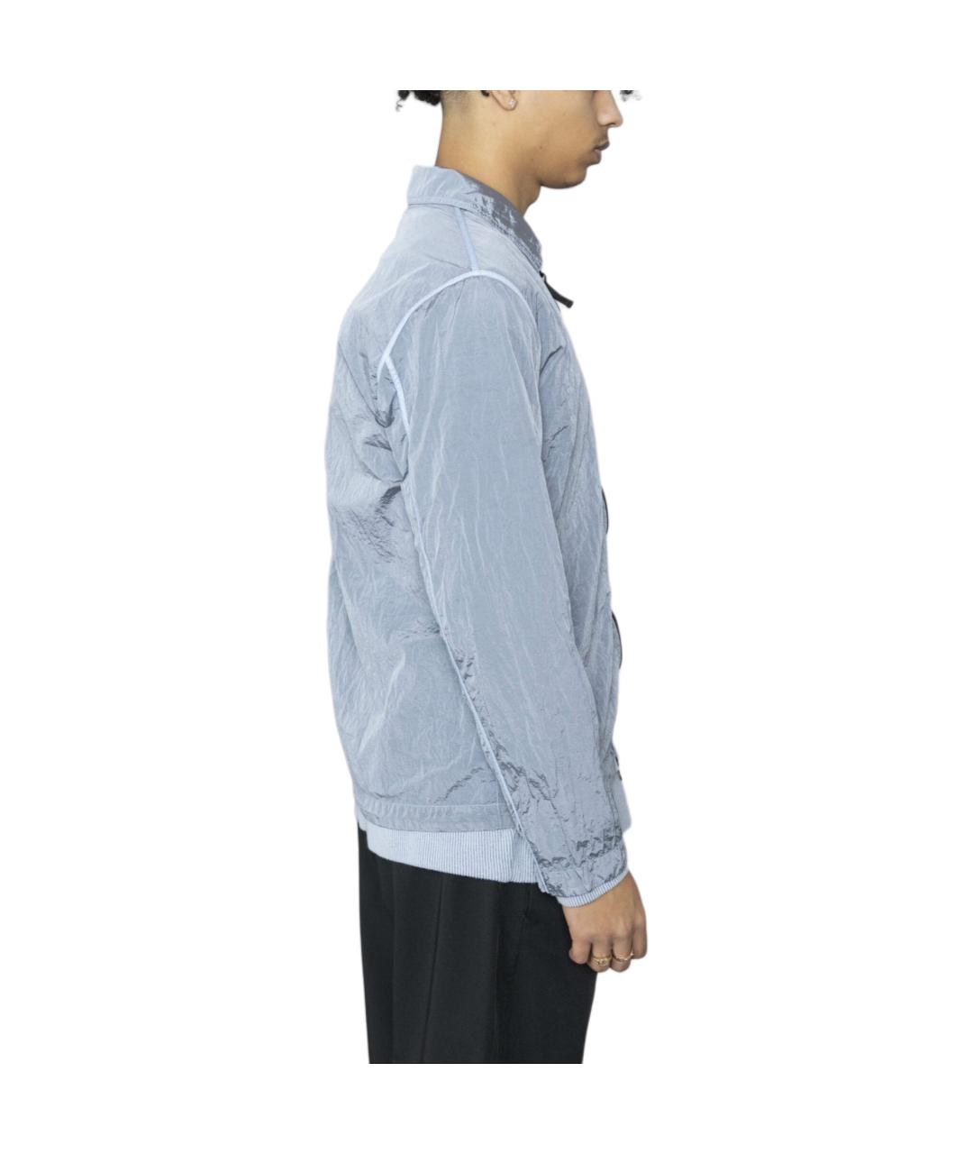 STONE ISLAND Голубая куртка, фото 3