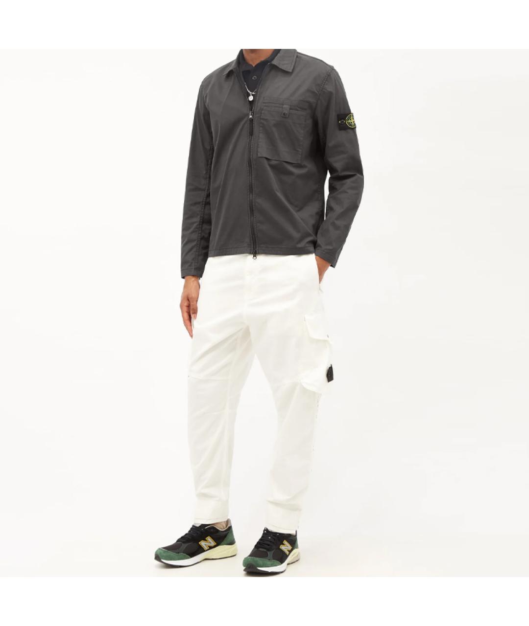 STONE ISLAND Серая куртка, фото 2