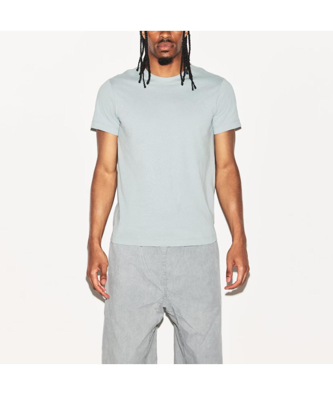 SKIMS Голубая футболка, фото 5