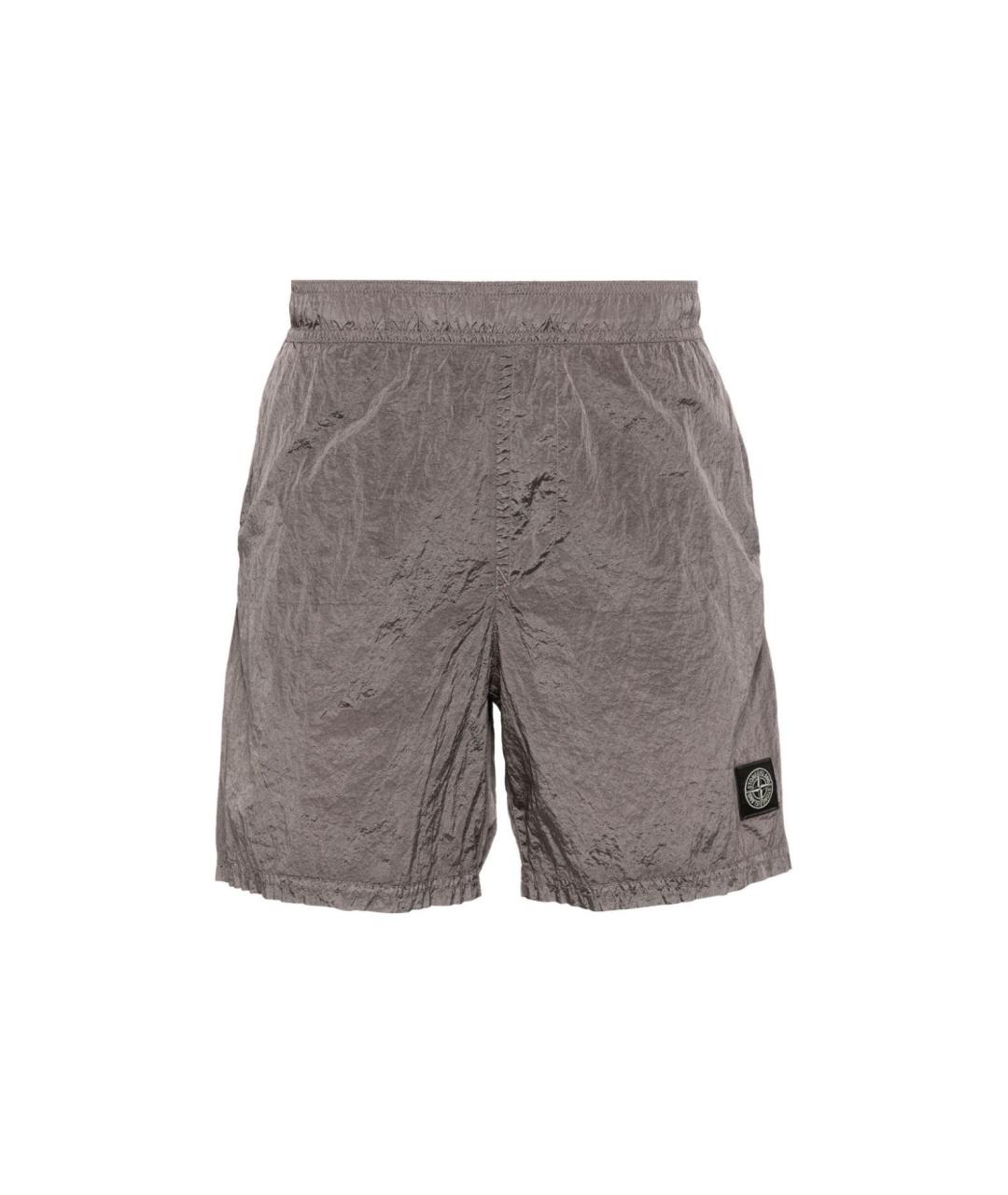 STONE ISLAND Серые шорты, фото 1