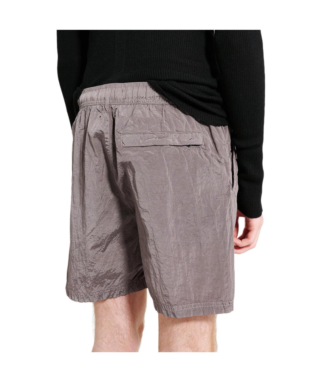 STONE ISLAND Серые шорты, фото 6