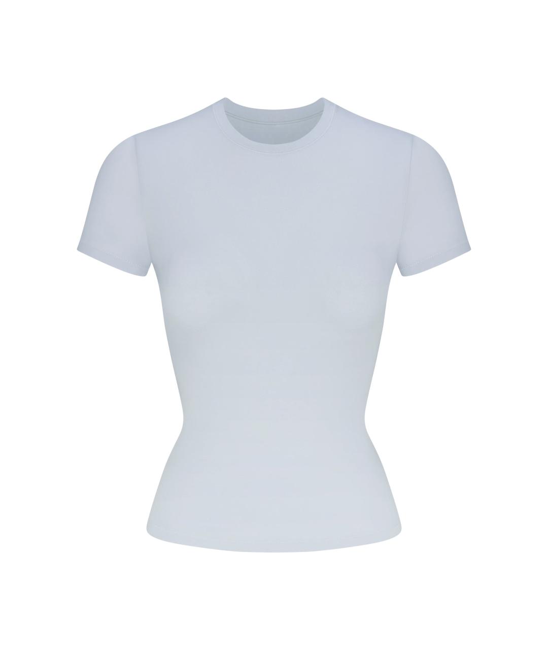 SKIMS Голубая футболка, фото 1