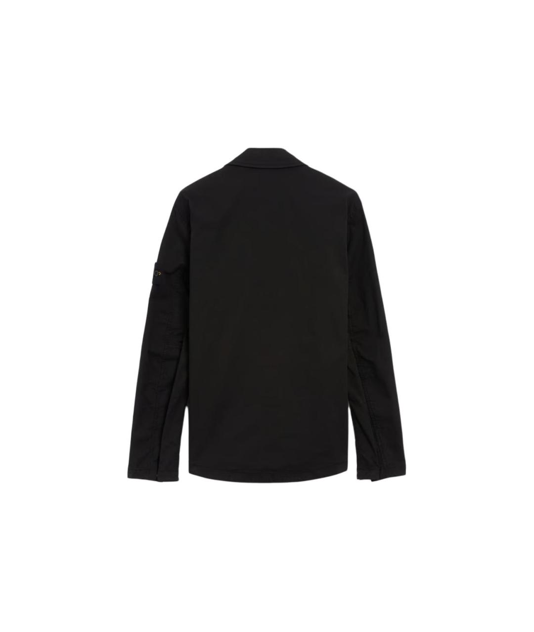 STONE ISLAND Черная куртка, фото 2