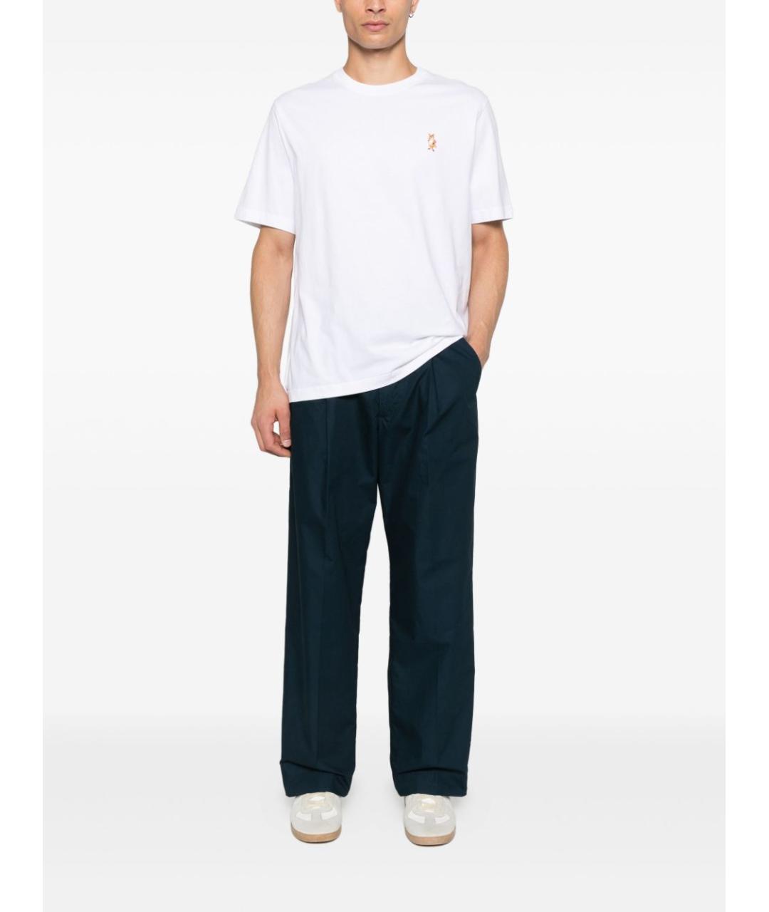 MAISON KITSUNE Белая футболка, фото 4