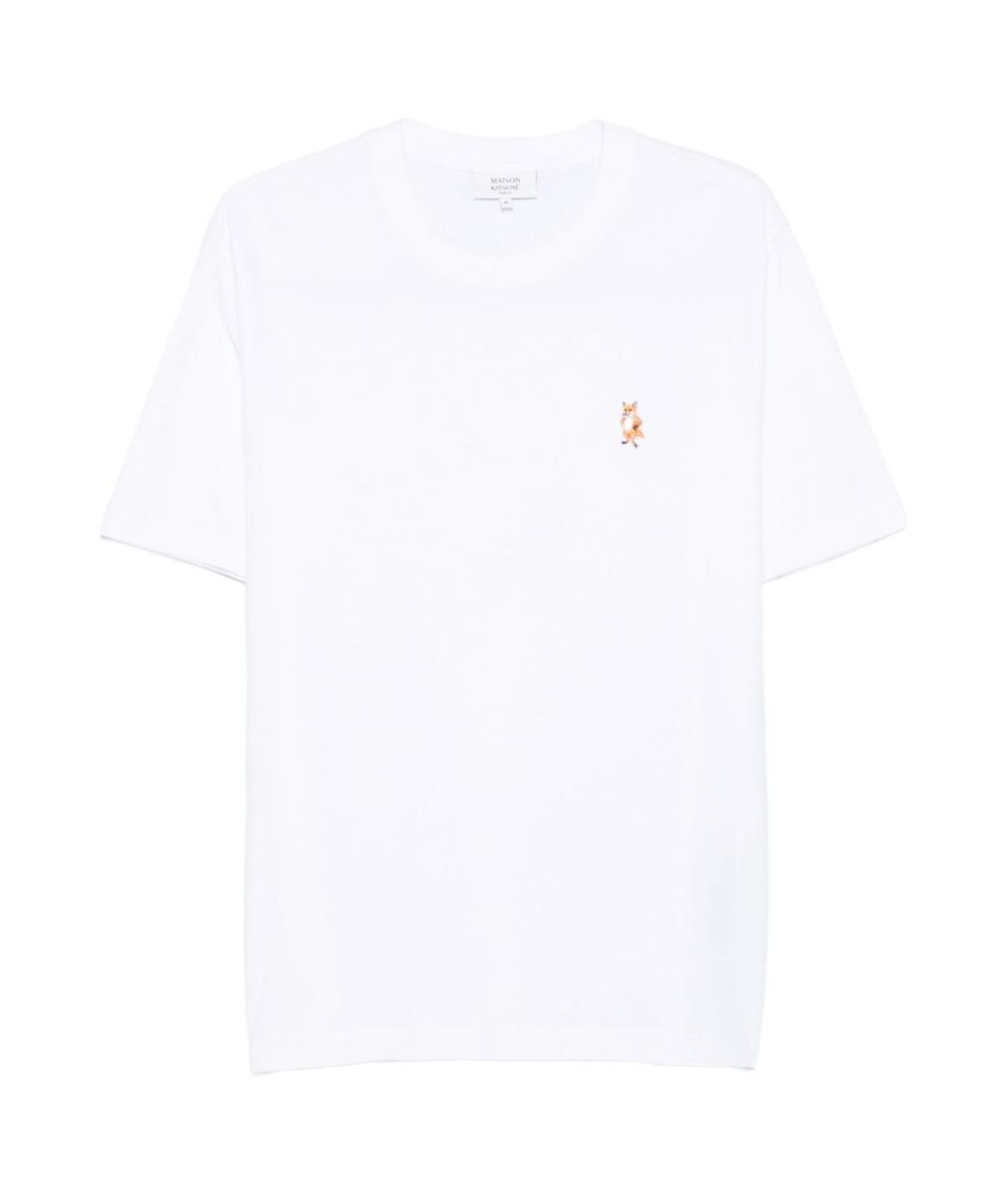 MAISON KITSUNE Белая футболка, фото 1