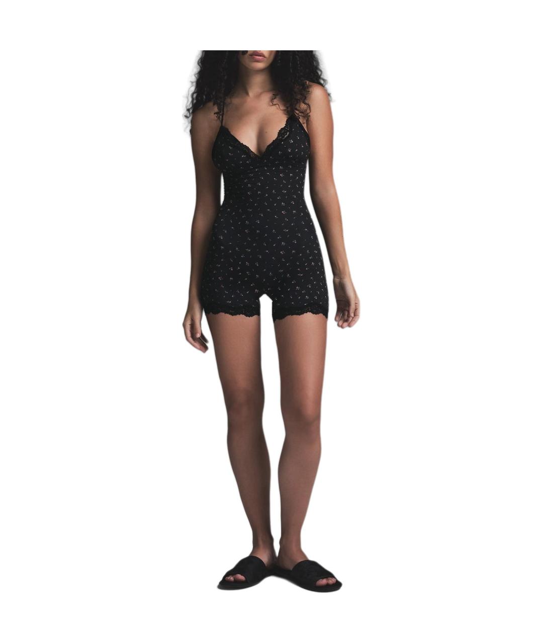 SKIMS Черное боди, фото 4