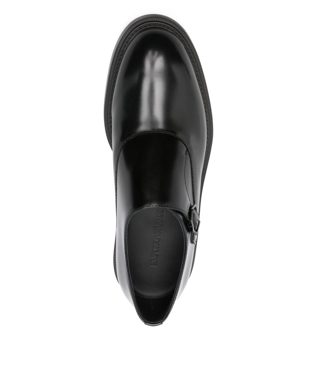 EMPORIO ARMANI Черные низкие ботинки, фото 3
