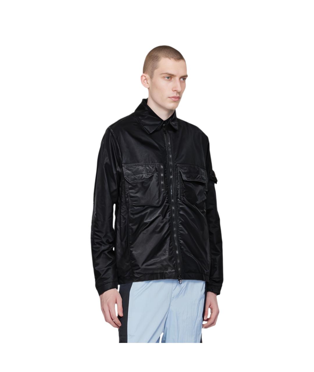 STONE ISLAND Черная куртка, фото 3