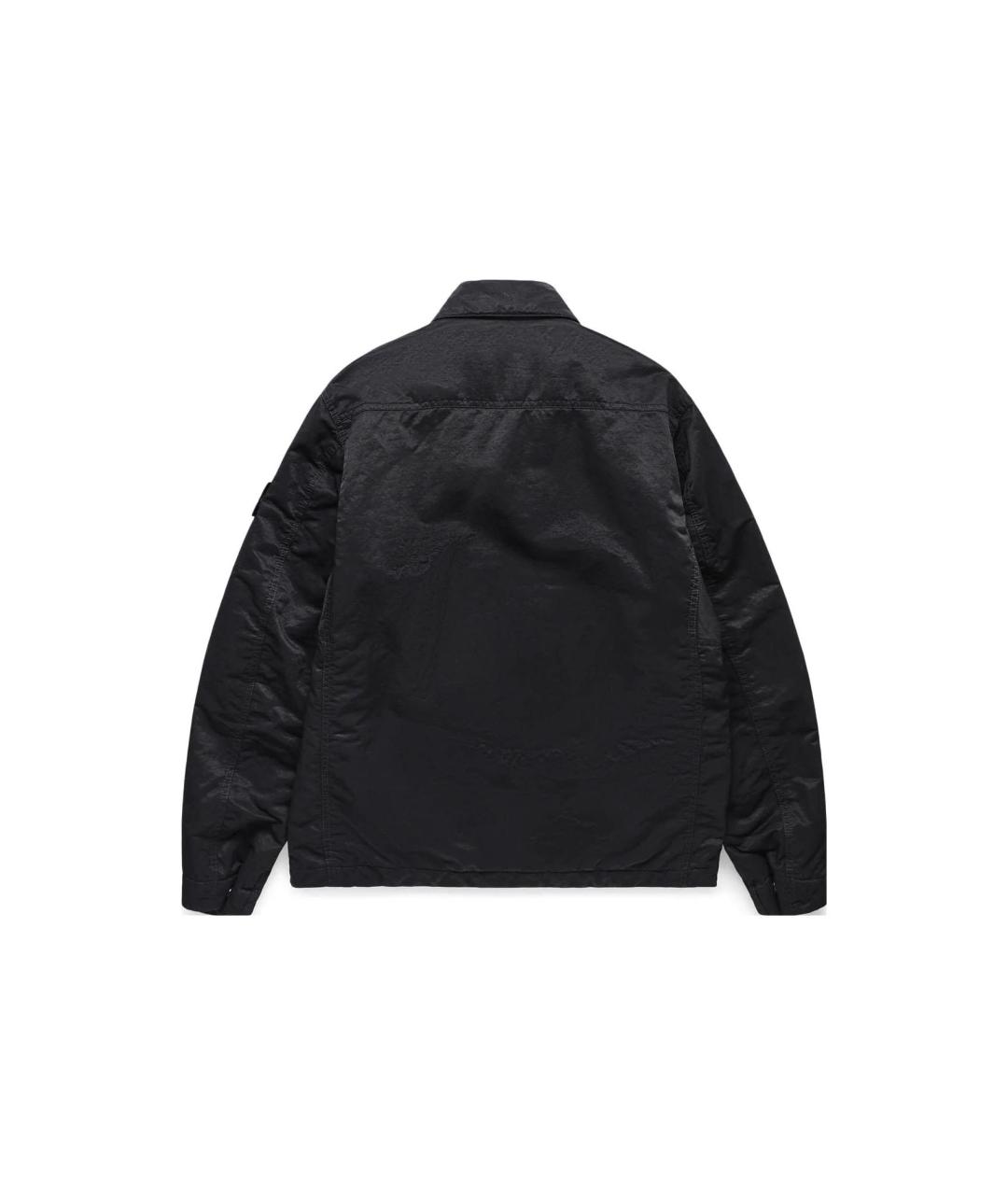 STONE ISLAND Черная куртка, фото 2