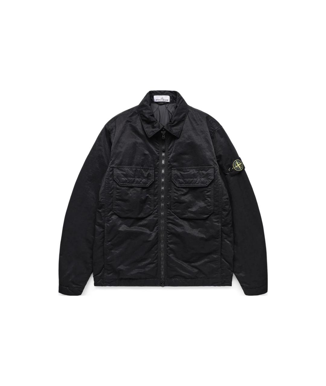 STONE ISLAND Черная куртка, фото 1