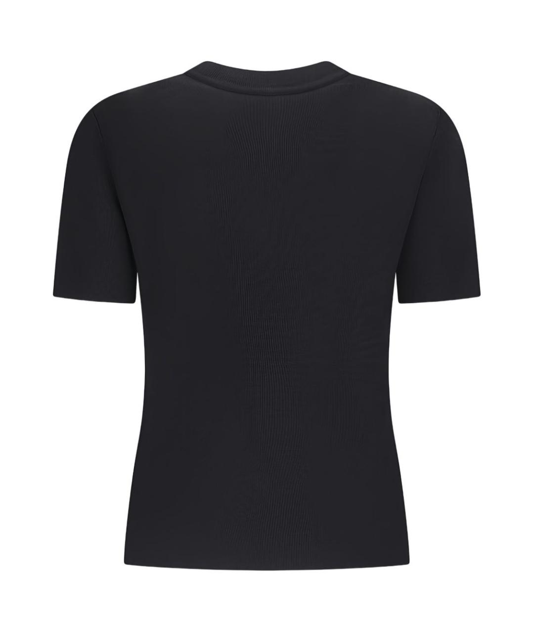 MAX MARA Черная футболка, фото 2