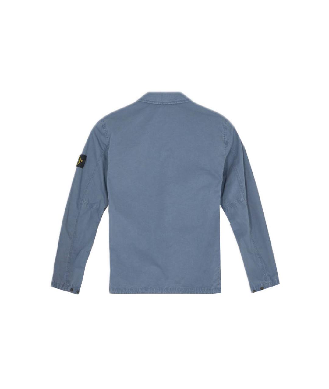 STONE ISLAND Голубая куртка, фото 2