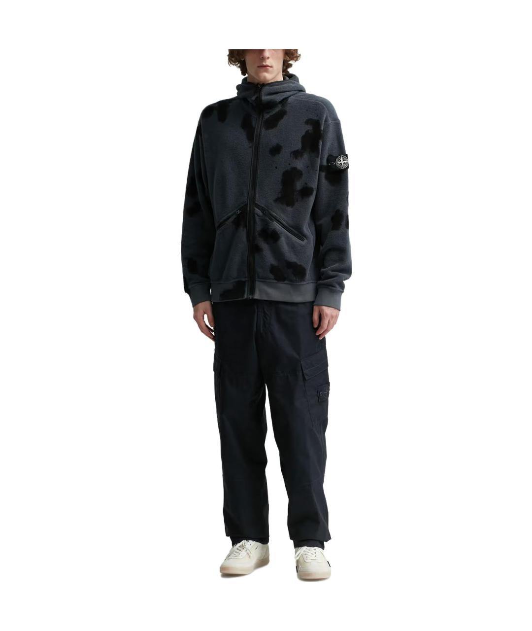 STONE ISLAND Антрацитовая куртка, фото 5