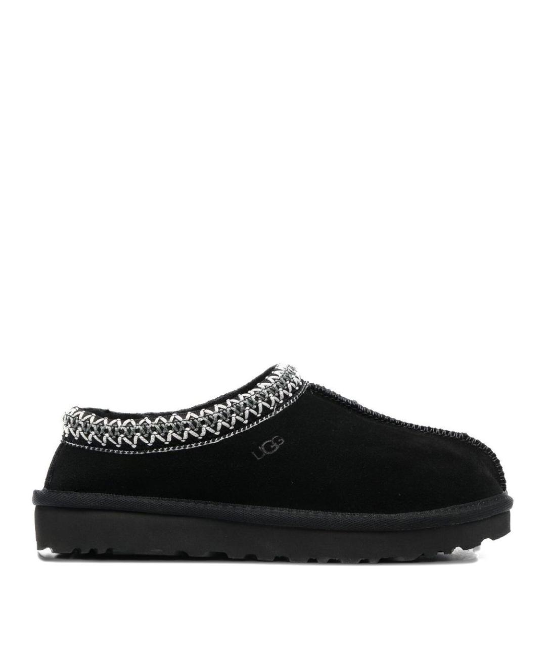 UGG AUSTRALIA Черные замшевые сабо, фото 1