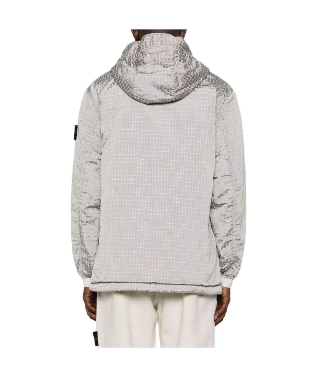 STONE ISLAND Серая куртка, фото 4