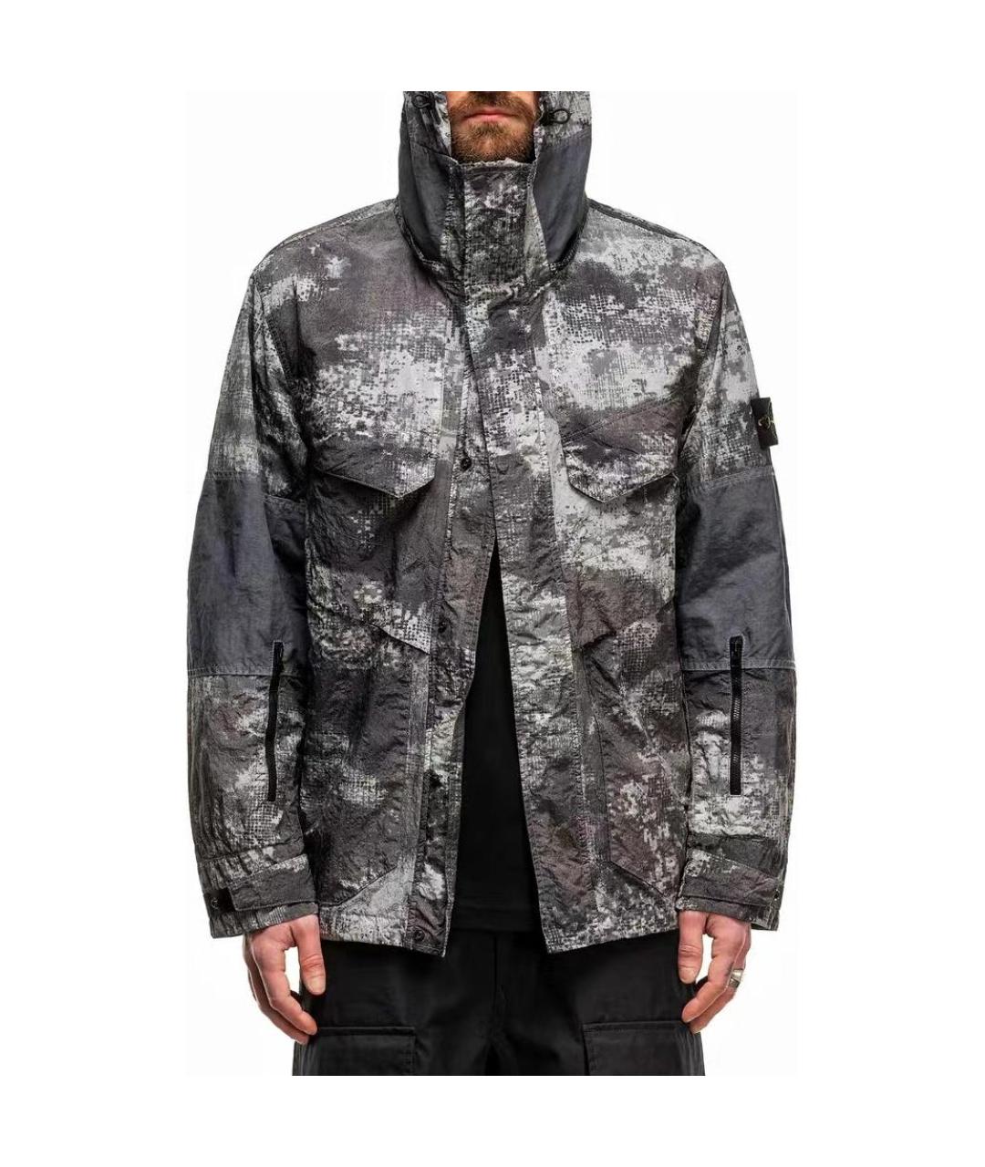 STONE ISLAND Серая куртка, фото 6