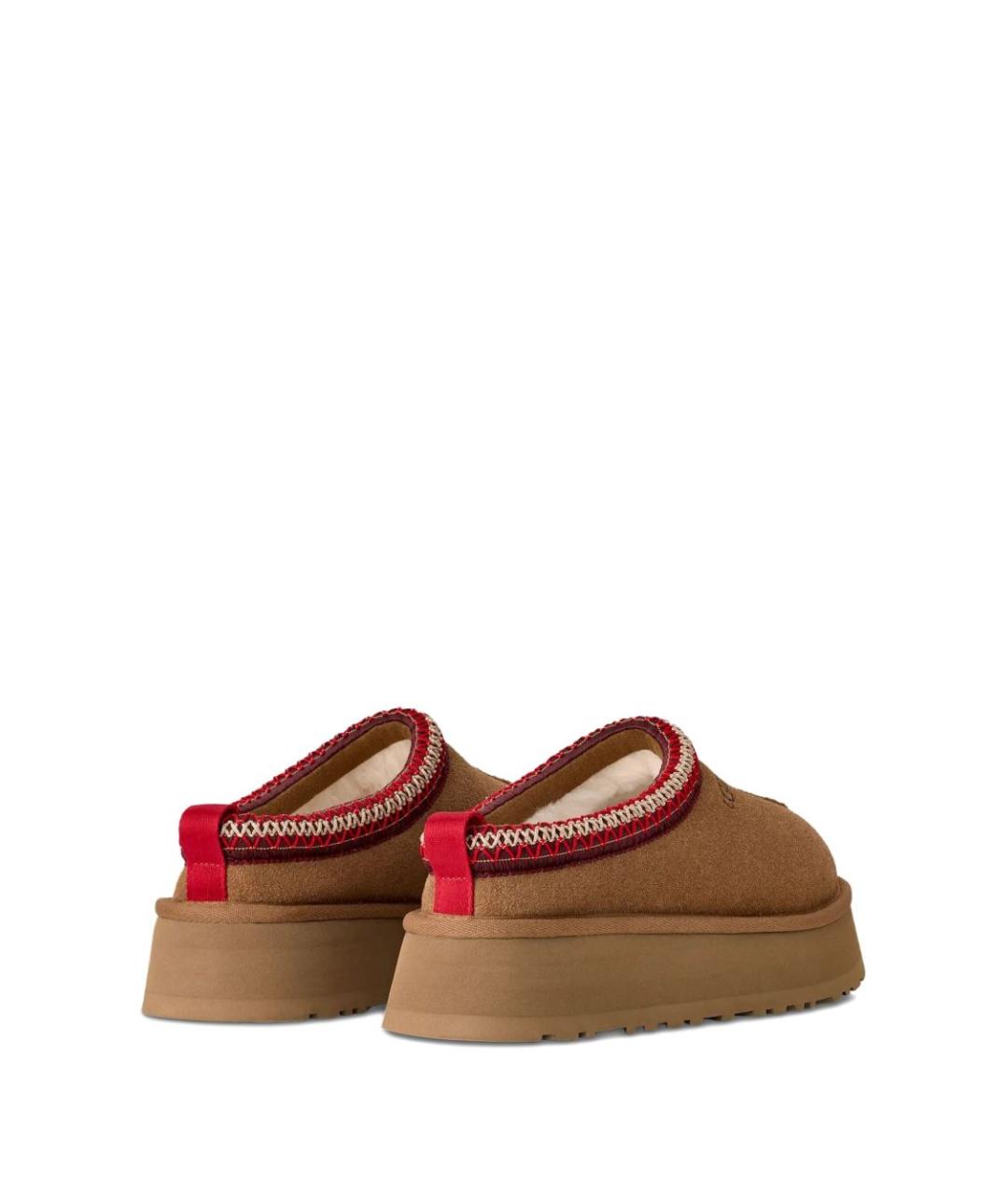 UGG AUSTRALIA Бежевые замшевые сабо, фото 3