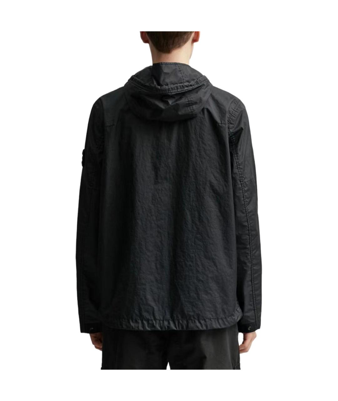 STONE ISLAND Черная куртка, фото 4