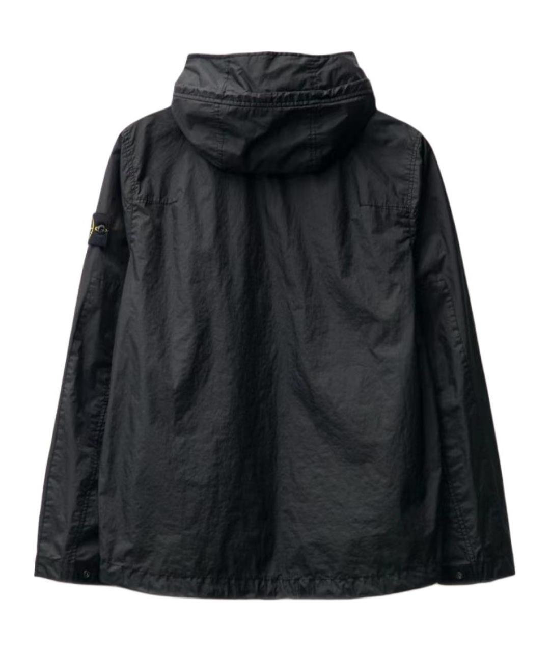 STONE ISLAND Черная куртка, фото 2