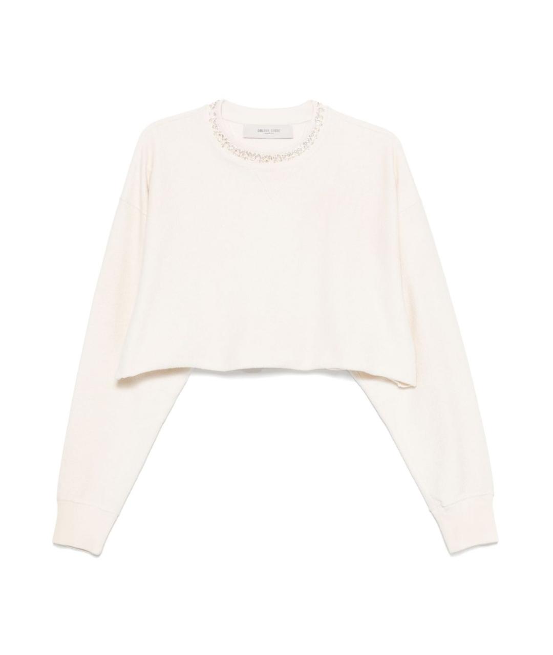 GOLDEN GOOSE DELUXE BRAND Белый джемпер / свитер, фото 1
