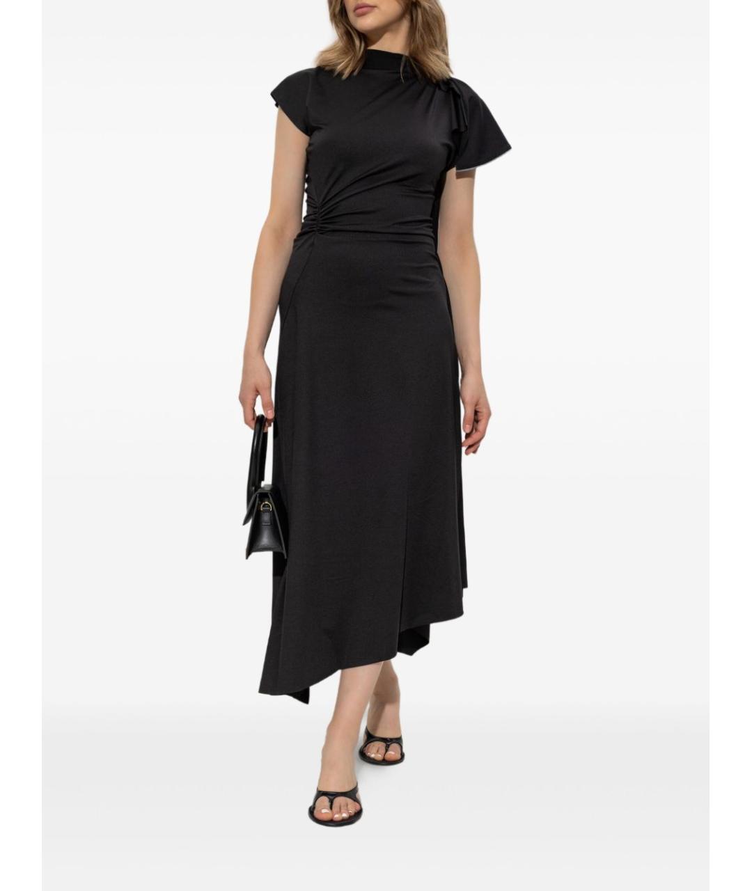 VICTORIA BECKHAM Черное платье, фото 4