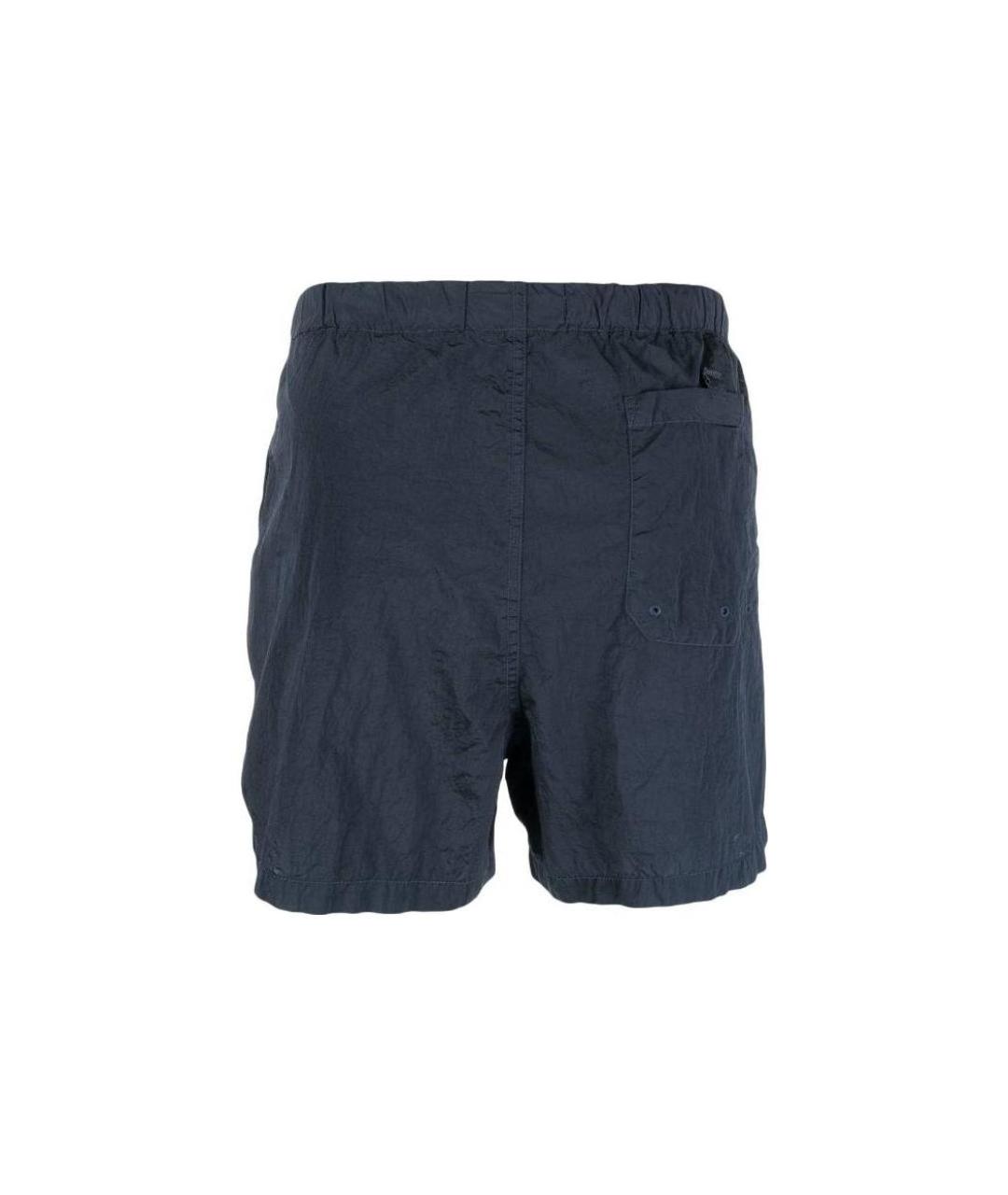 STONE ISLAND Темно-синие шорты, фото 2