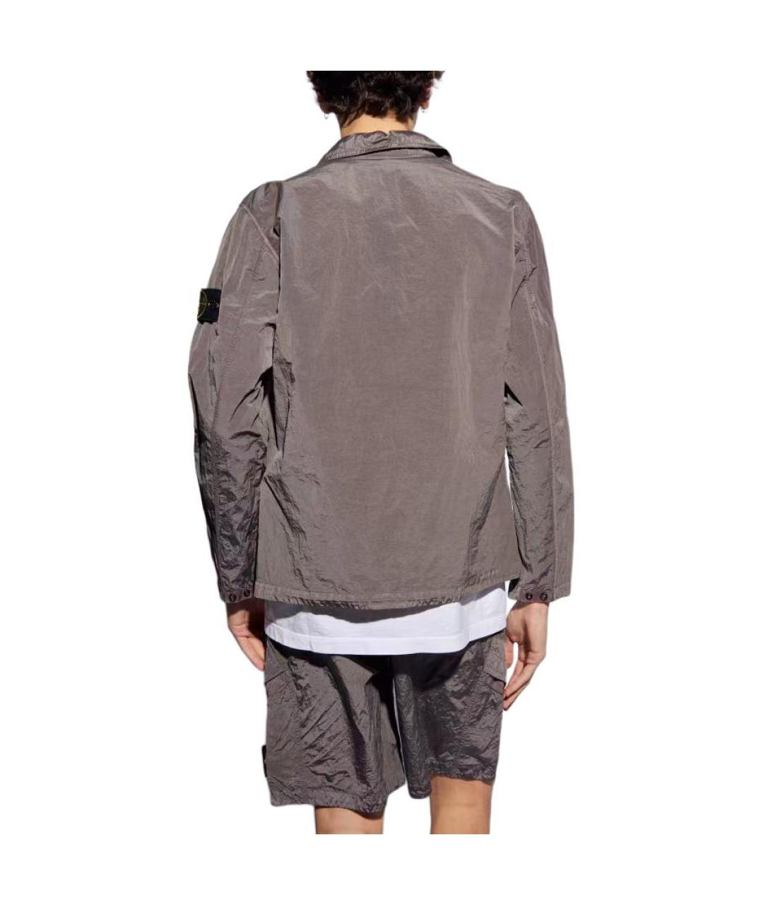 STONE ISLAND Антрацитовая куртка, фото 3