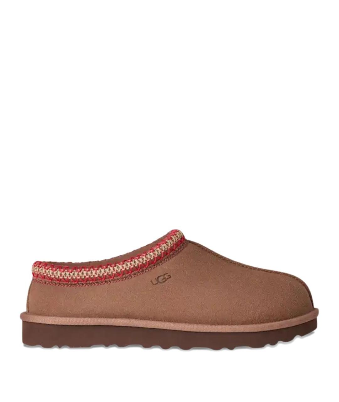 UGG AUSTRALIA Коричневые замшевые сабо, фото 1