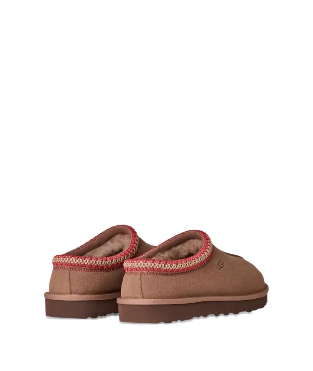 UGG AUSTRALIA Коричневые замшевые сабо, фото 4