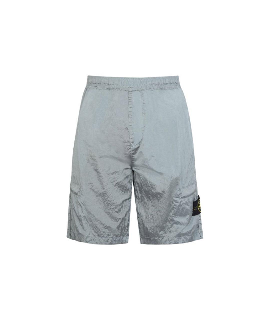 STONE ISLAND Голубые шорты, фото 3