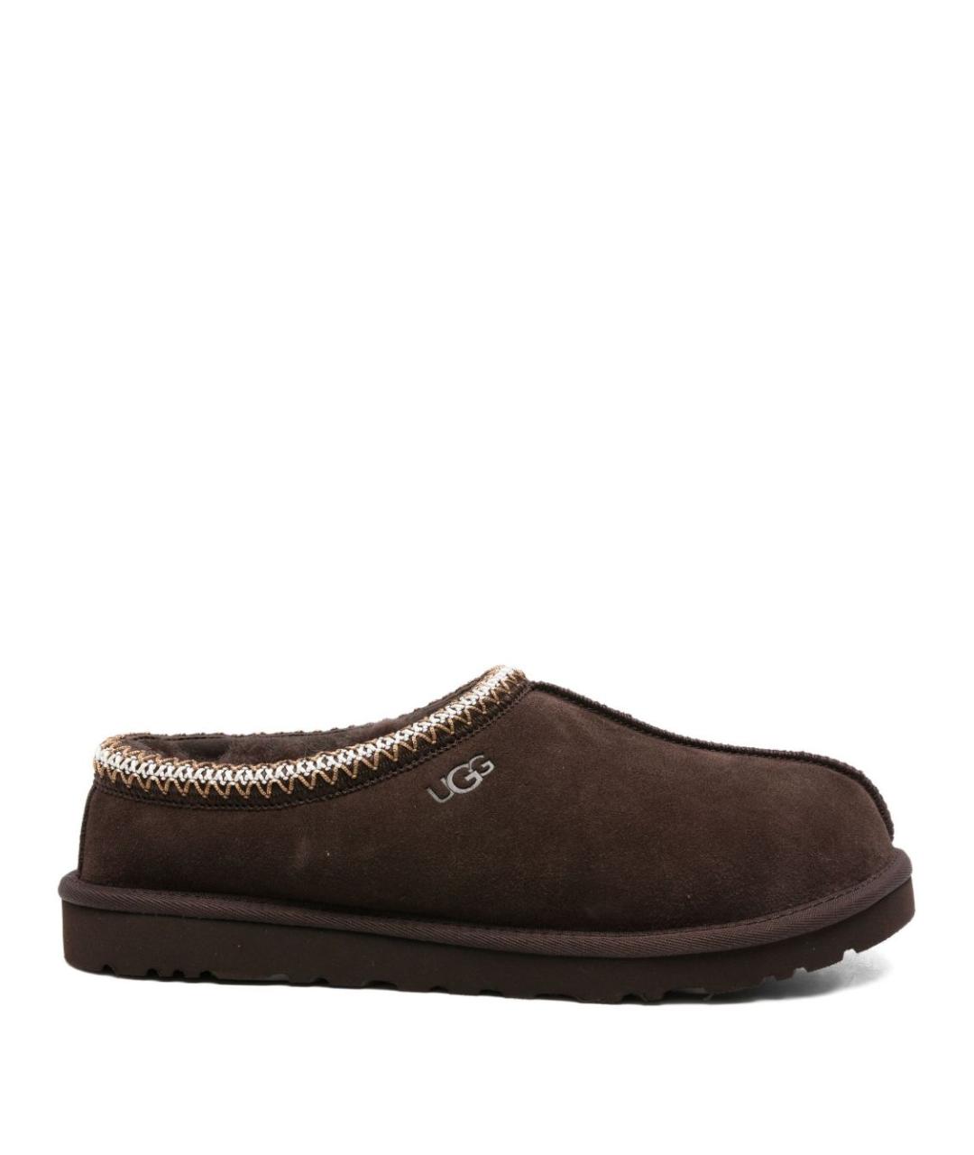UGG AUSTRALIA Коричневые замшевые шлепанцы, фото 1