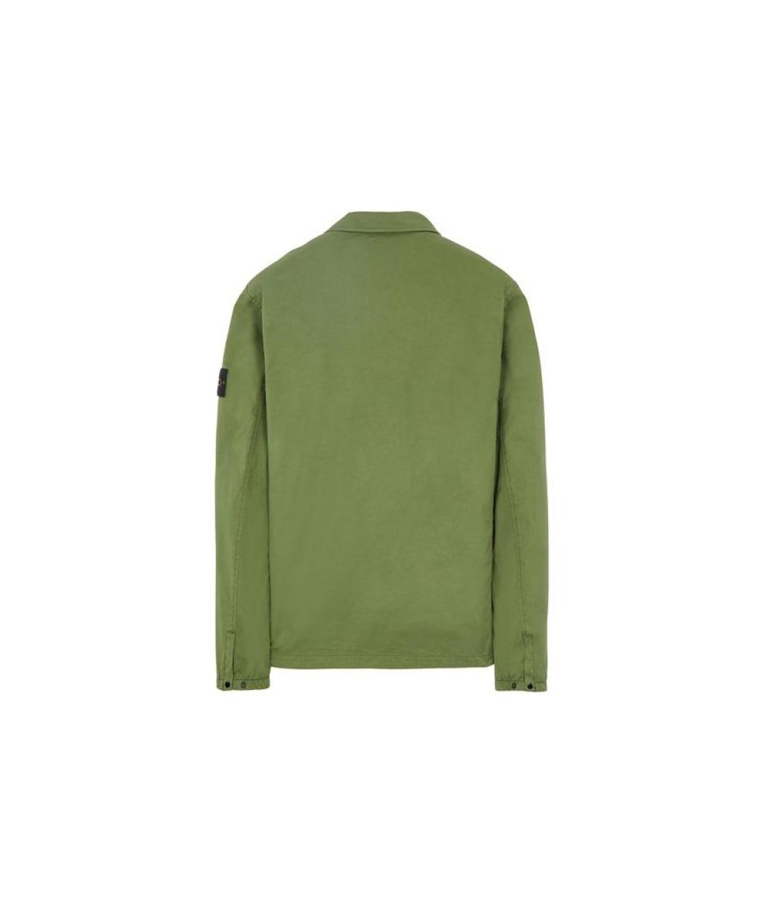 STONE ISLAND Зеленая куртка, фото 2