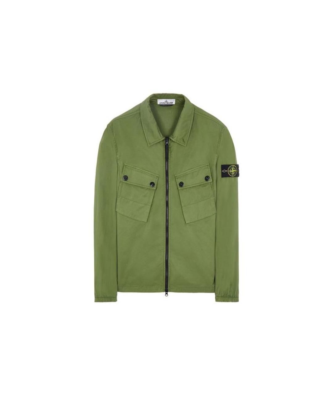 STONE ISLAND Зеленая куртка, фото 1