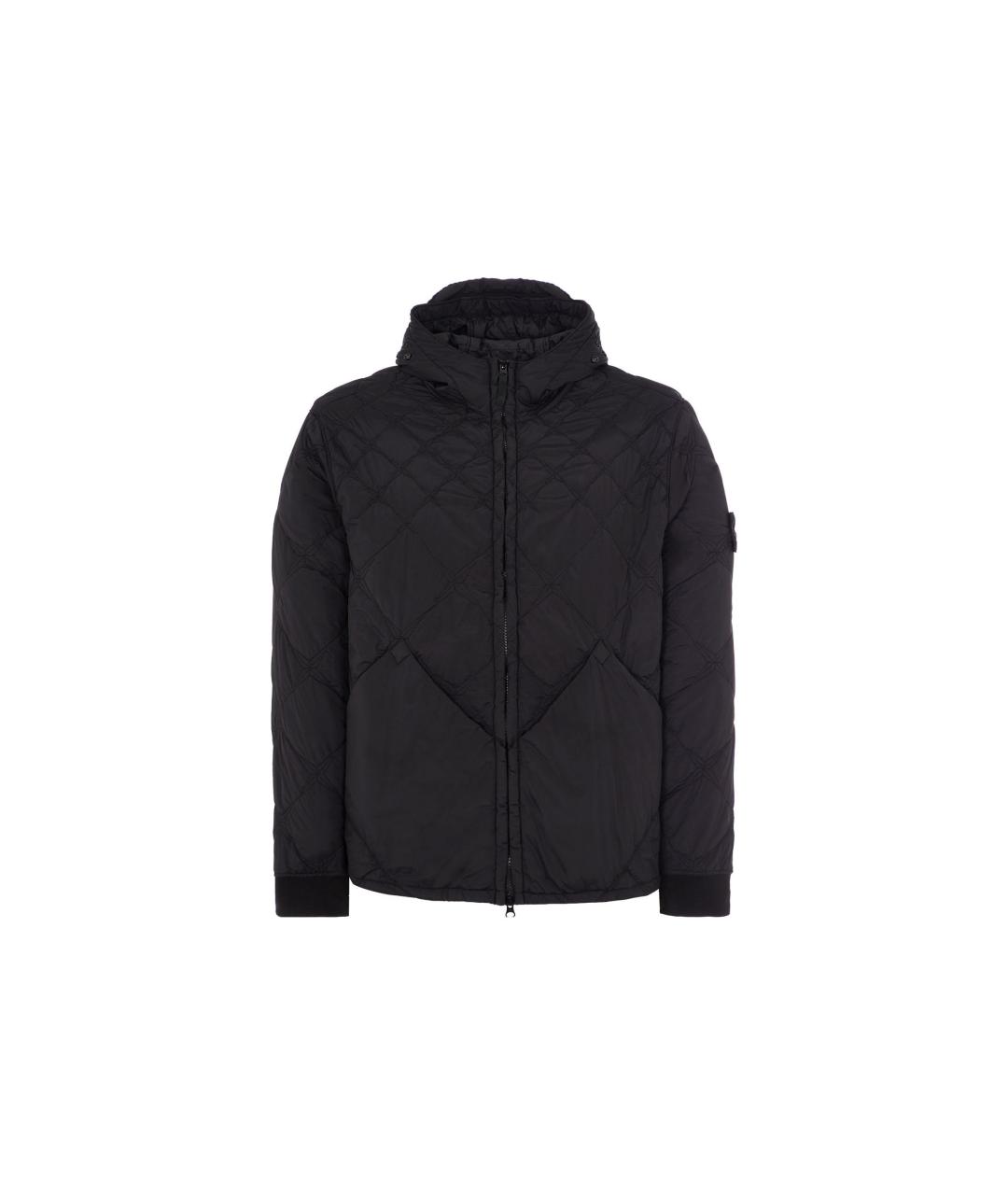 STONE ISLAND Черная куртка, фото 5